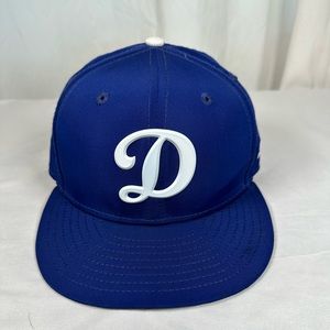 New Era Authentic MLB DODGERS D 5950 Ball Cap NWOT